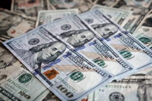 US dollar banknotes representing global finance and currency dominance