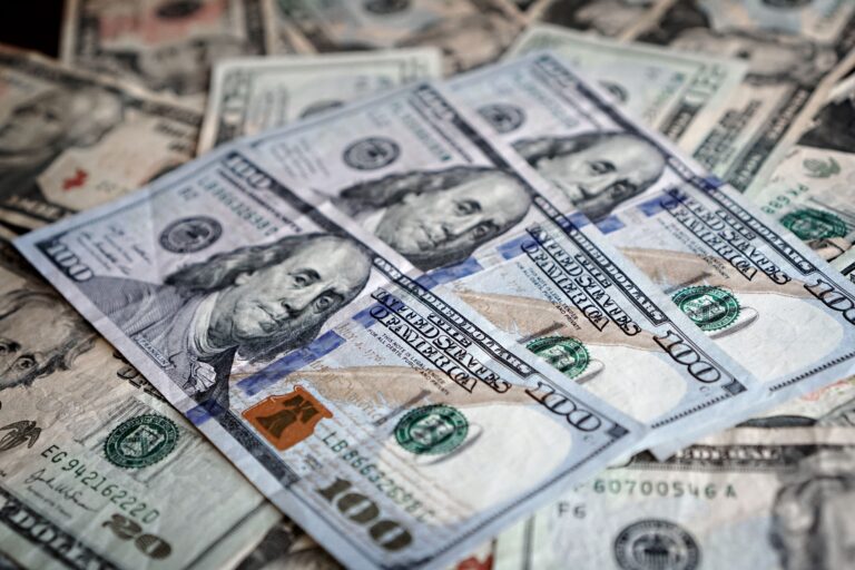 US dollar banknotes representing global finance and currency dominance